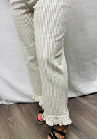 Load image into Gallery viewer, Cream Pin Stripe Pants
