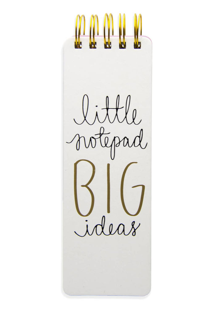 Big Idea Skinny Notepad