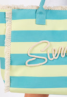 Load image into Gallery viewer, SUMMER Stripe Tote
