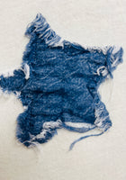 Load image into Gallery viewer, Cream Frayed Star Top
