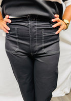 Load image into Gallery viewer, Black Cropped Pants
